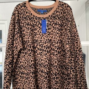 Leopard sweater | Apt. 9 NWT
